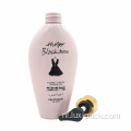 Groothandel Pet Pink Pink Plastic Luxe Lotionpompfles Plastic vormige shampoo fles en conditionerverpakking